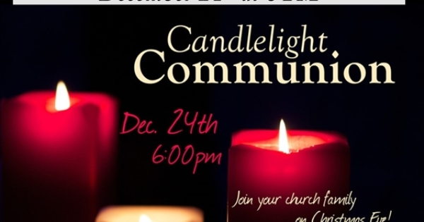 Join Us: Christmas Eve @ 6 pm